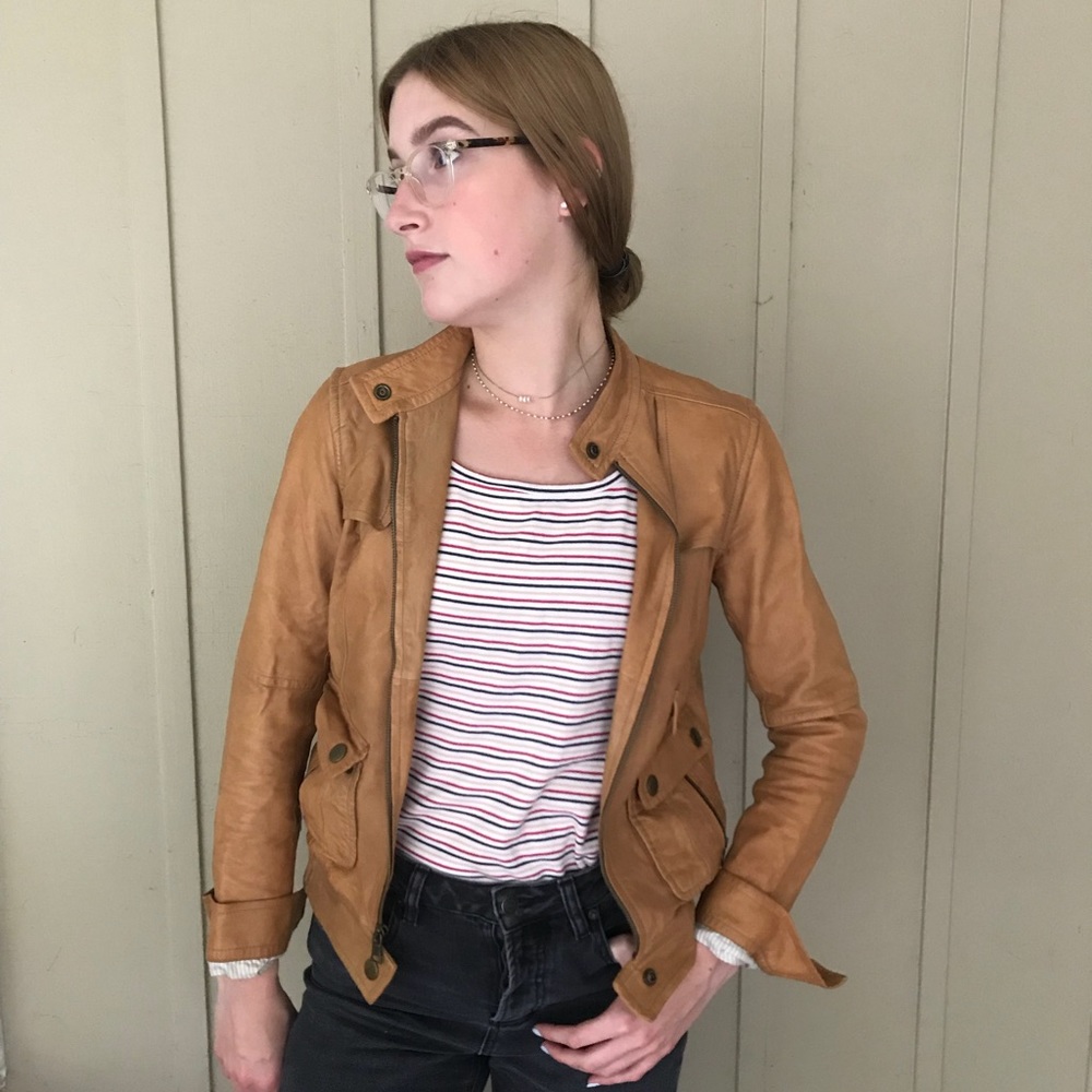 Leather Motorcycle Jacket